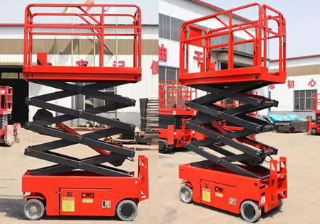 Residential property procurement electric driven scissor lift