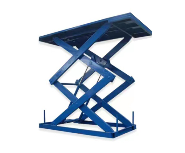 Fixed scissor hydraulic lifting platform