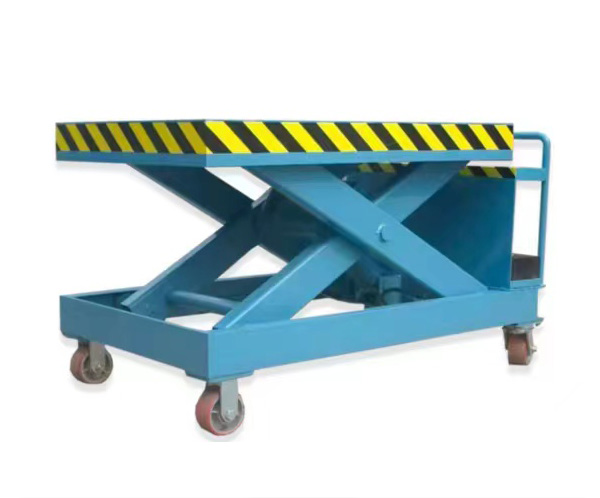 Fixed scissor lifting platform