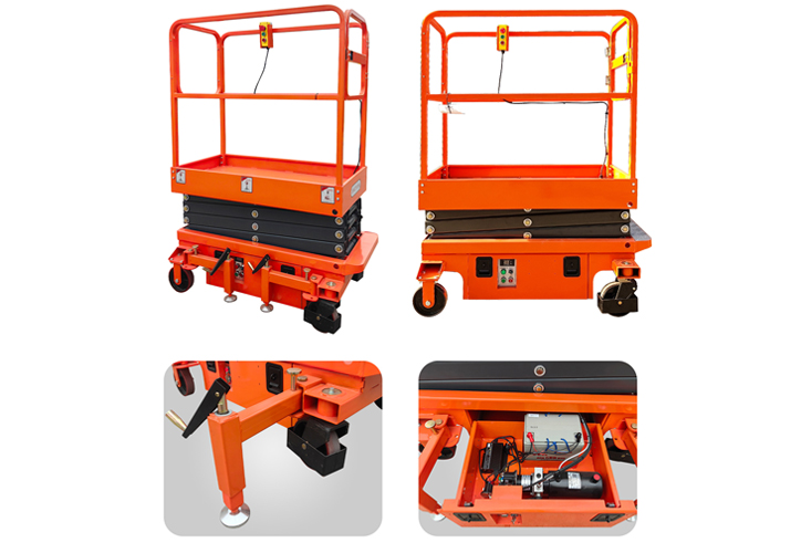 Mini scissor lift platform